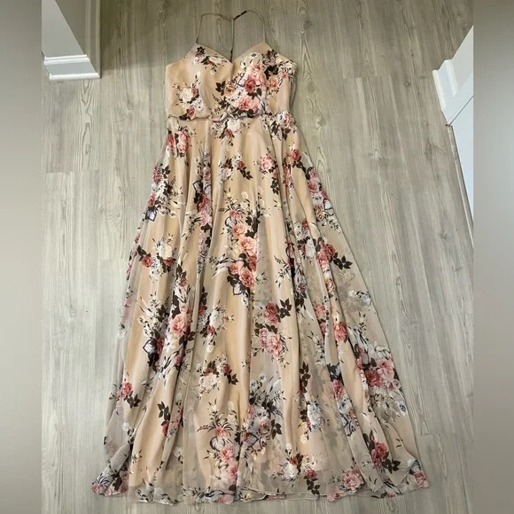 Kleinfeld | Dresses | Kleinfeld Mauve Floral Formal Dress | Poshmark Kleinfeld | Dresses | Kleinfeld Mauve Floral Formal Dress | Poshmark